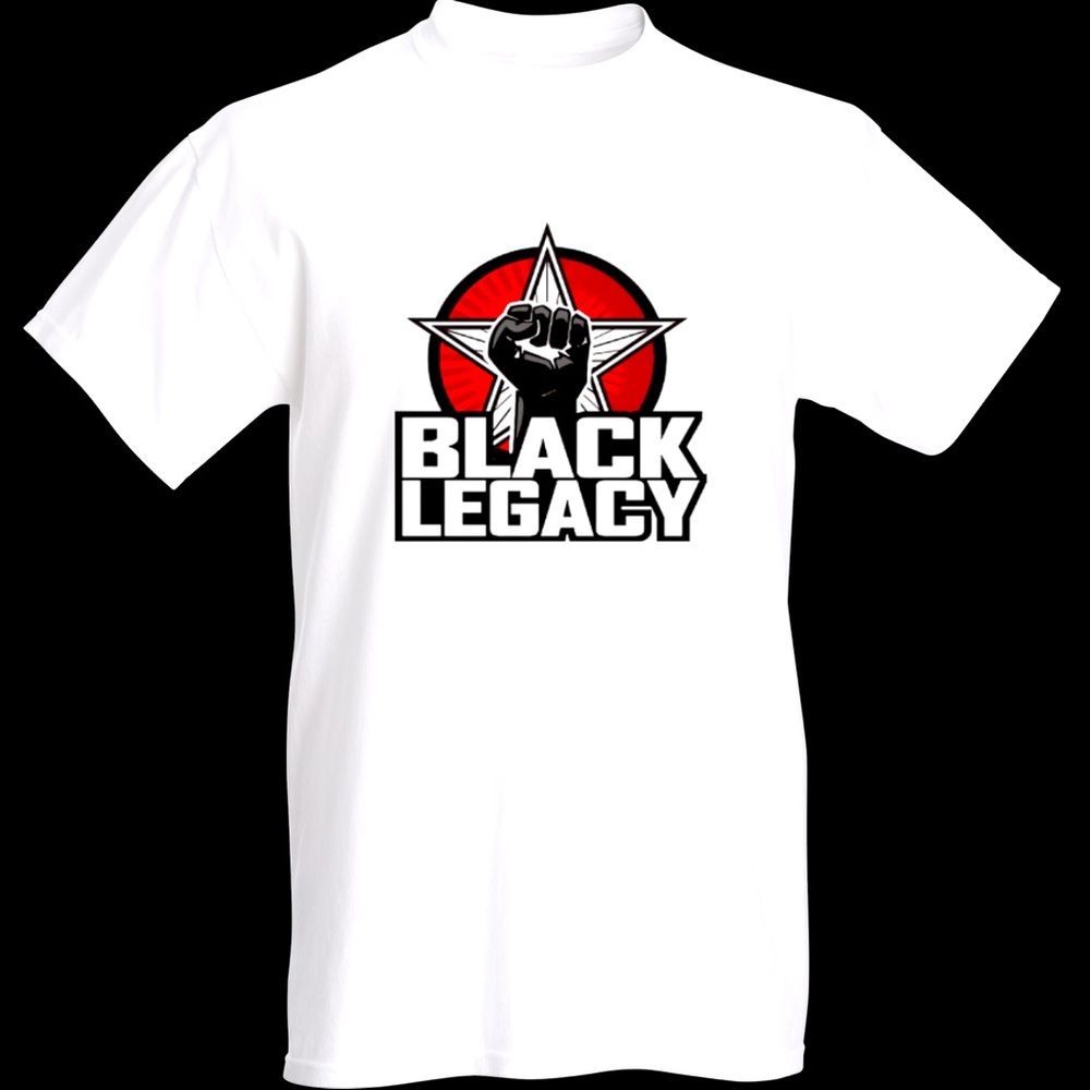 Black Legacy t shirt available in white or black